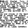 Louis Henry Baudean DA
